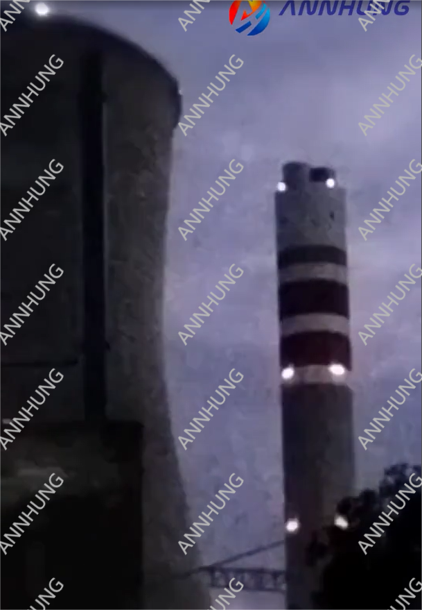 সম্পর্কে সর্বশেষ কোম্পানী কেস জিপিএস সিঙ্ক ফ্ল্যাশিং সহ চিমনিতে এভিয়েশন বাধা লাইট ইনস্টল করা ।