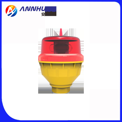 L810 একক বিমানচালনা কম তীব্রতা বাধা হালকা লাল পলিকার্বোনেট উপকরণ