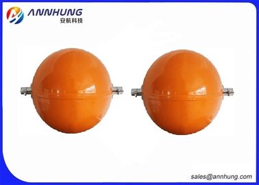 এয়ারক্রাফট সতর্কতা গোলক 600mm ব্যাসার্ধ গ্লাস ফাইবার শক্তিশালী পলিস্টার রজন