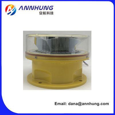 CREE উচ্চ তীব্রতা LED এভিয়েশন বাধা আলো > 100,000 ঘন্টা LED জীবন এবং UV সুরক্ষিত পলিকার্বনেট প্রতিফলক