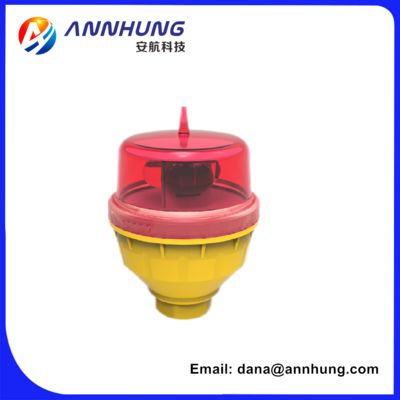 কম তীব্রতা সৌর বাধা আলো সৌর সতর্কতা আলো