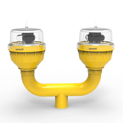 আইসিএও-সম্মত আইপি৬৬ ওয়াটারপ্রুফ এলইডি এভিয়েশন অবরোধ লাইট ১০০০০০ ঘণ্টার লাইফ সাপেক্ষে