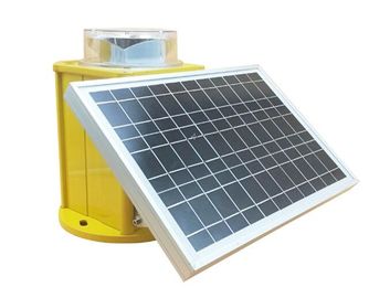 উচ্চ চিমনি LED এভিয়েশন অবস্ট্রাকশন লাইট মাঝারি তীব্রতা 2000cd লাল আলো