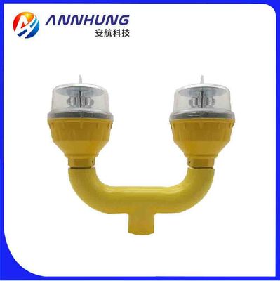 PMMA লেন্স 30fpm LED Aviation Obstruction Lights Polycarbonate AH-LI-D2