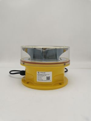 60FPM GPS সিঙ্ক LED এয়ারক্রাফ্ট সতর্কতা আলো মাঝারি তীব্রতা UV Polycarbonate