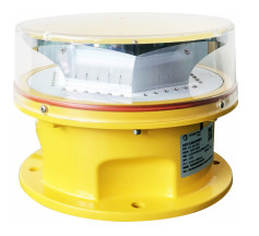 মাঝারি তীব্রতা 600W বিমানের বাধা সতর্কতা আলো 20-60FPM